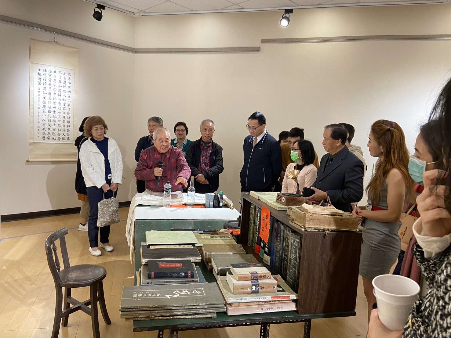 張禹風書法作品回顧展即起中壢藝術館登場 展出畢生精華之作 張禹風大師現場導覽 0