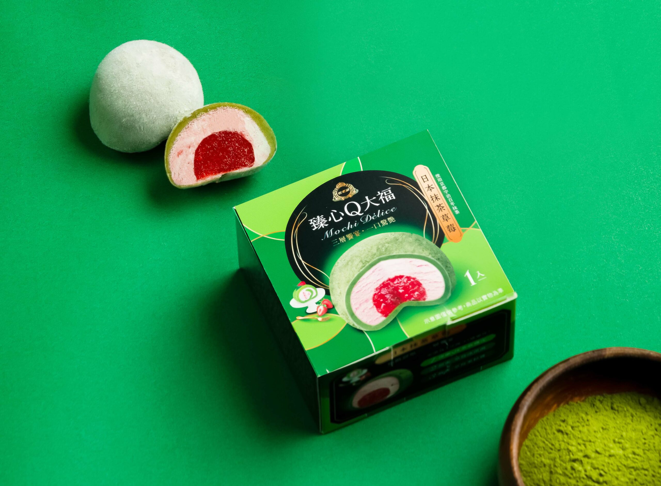 最「有心」的冰淇淋點心 臻心Q大福 三層饗宴一口驚艷!全家、家樂福搶先上市 日本抹茶草莓 0 scaled
