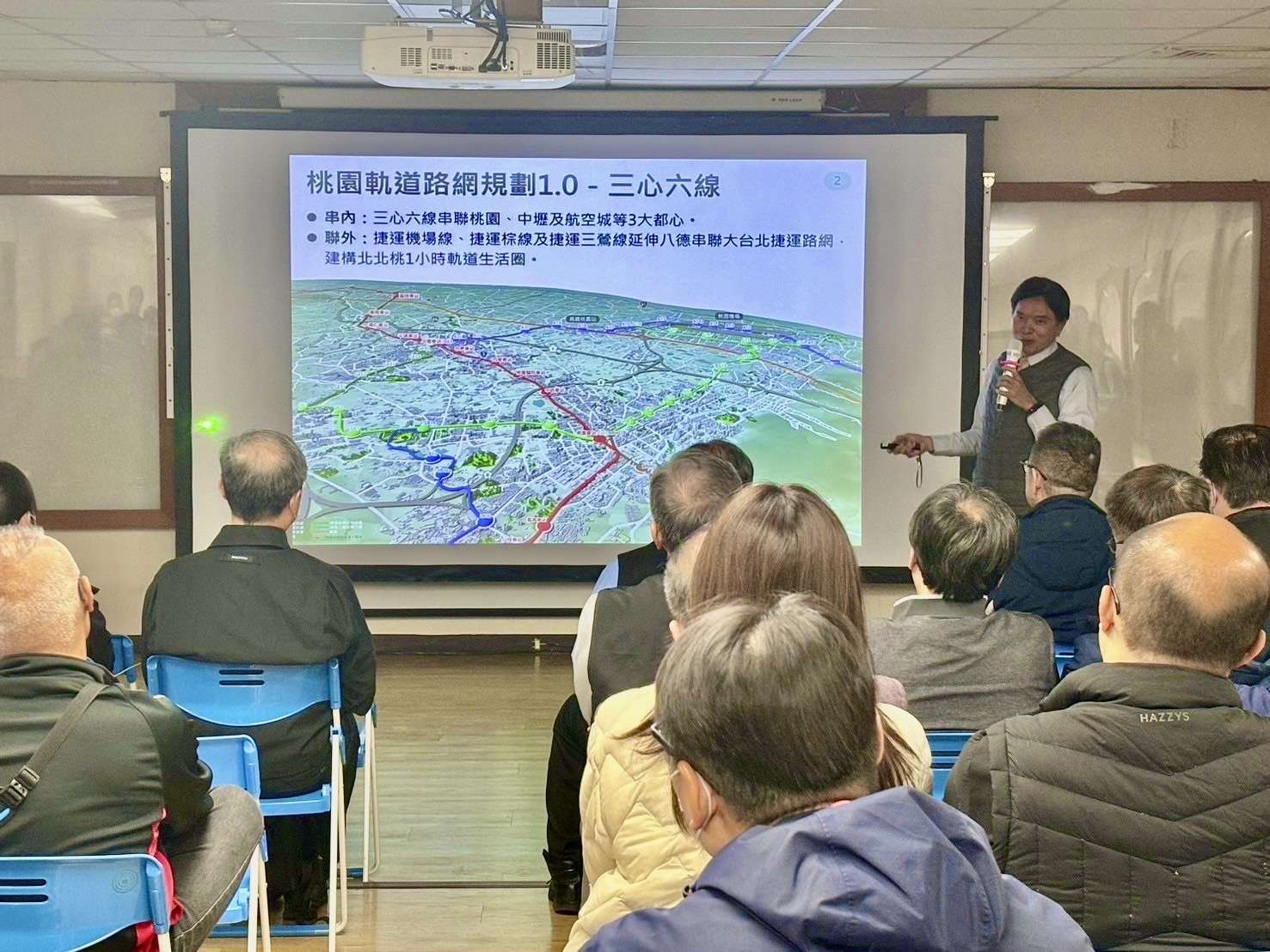 02 捷運局長介紹桃園捷運路網