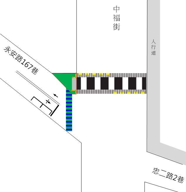 桃交通局提升無號誌化路口行人安全 「這處」增設行穿線減速平台 1711096333246 e1711682764211