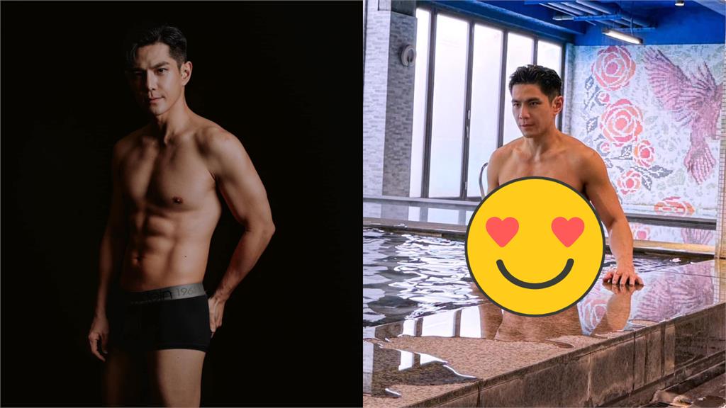 祖雄裸體秀「濕身巨肌」高清照!當爸1個月「暴瘦4KG」嚇壞