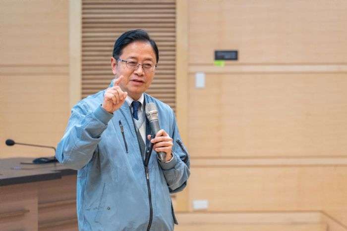 張善政專題演講親曝生命歷程 談發展桃園2大目標 20240312233012789
