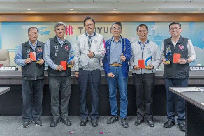 共創宜居桃園 張善政表揚道路養護績優區公所付出 20240327120006922