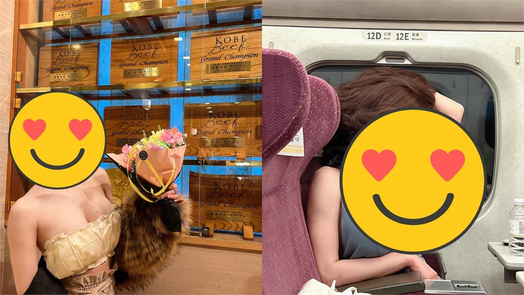 高鐵正妹「中路全開」巨無BRA!抬手跑出「大雪球」網嗨:掉了