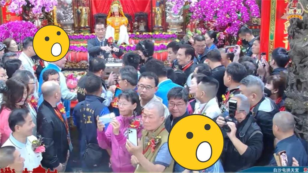白沙屯媽祖起駕「2大咖」冒出頭!保庇天后「第一次摸」超歡喜