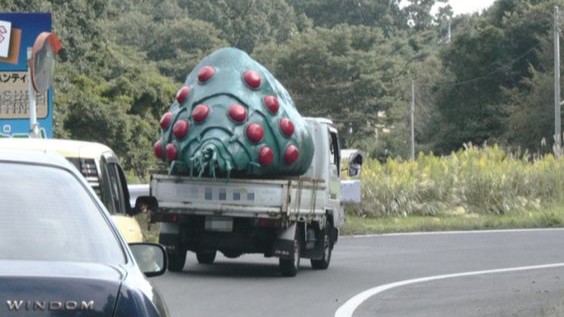 驚見「紅眼小王蟲」上貨車!網驚呼︰快送回去