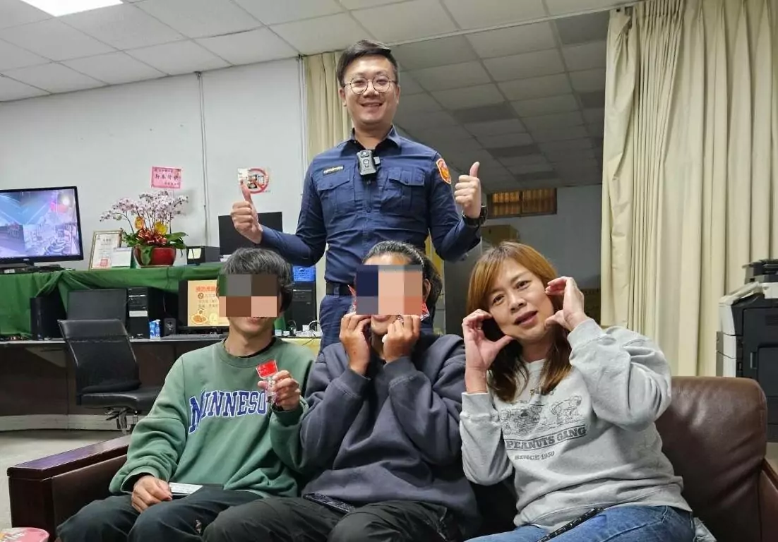 日本學生來台環島 大溪警、里長暖心接待 日本學生來台環島 大溪警、里長暖心接待
