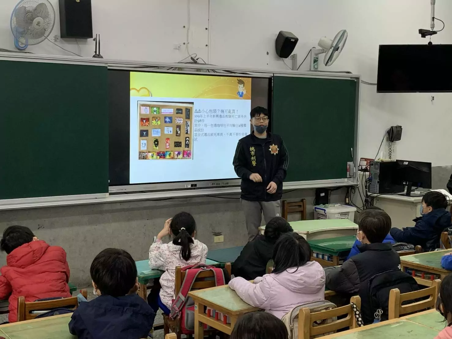 蘆竹警前進校園反詐騙宣導 提升學子防詐意識 406510 0