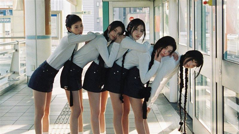 韓女團來台取景 NewJeans師妹現蹤北捷