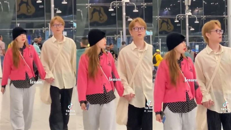 泫雅龍俊亨機場牽手照流出 網驚呼認不出