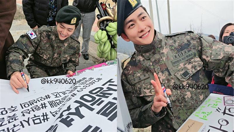 《禹英禑》姜泰伍退伍 超精壯身形網讚爆