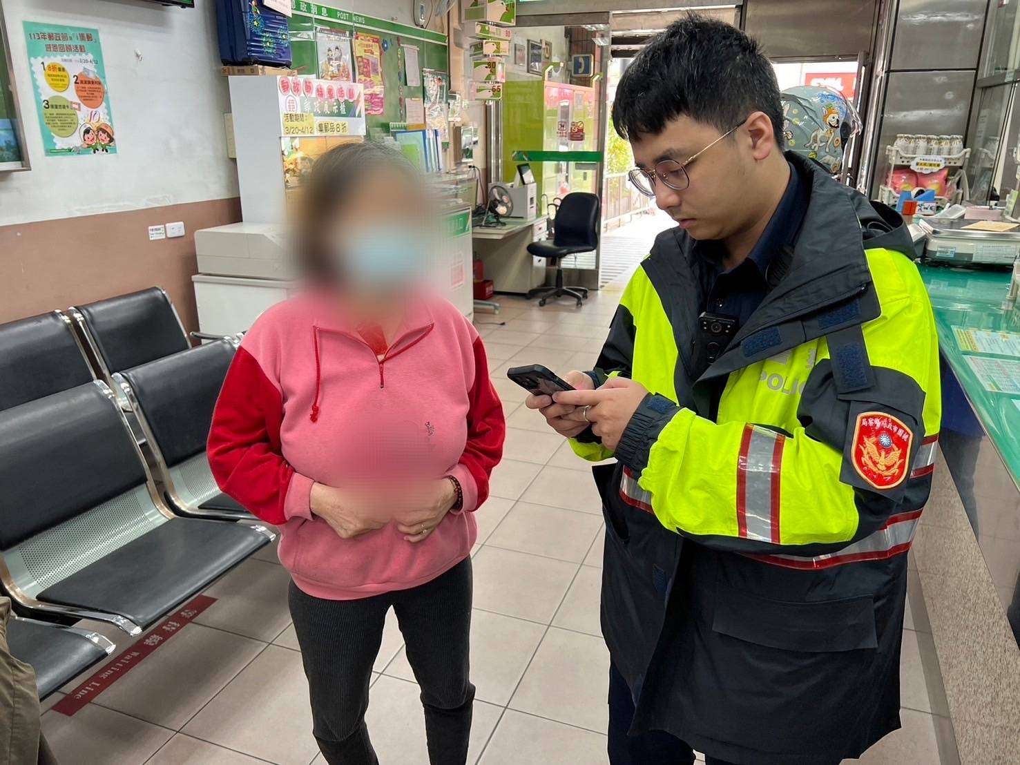 佯稱媳婦來電要借48萬 八德警即時勸阻「是詐騙」 580333