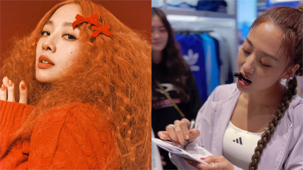 想模仿韓韶禧?鬼鬼霸氣「咬筆蓋簽名」反遭虧:像老菸槍