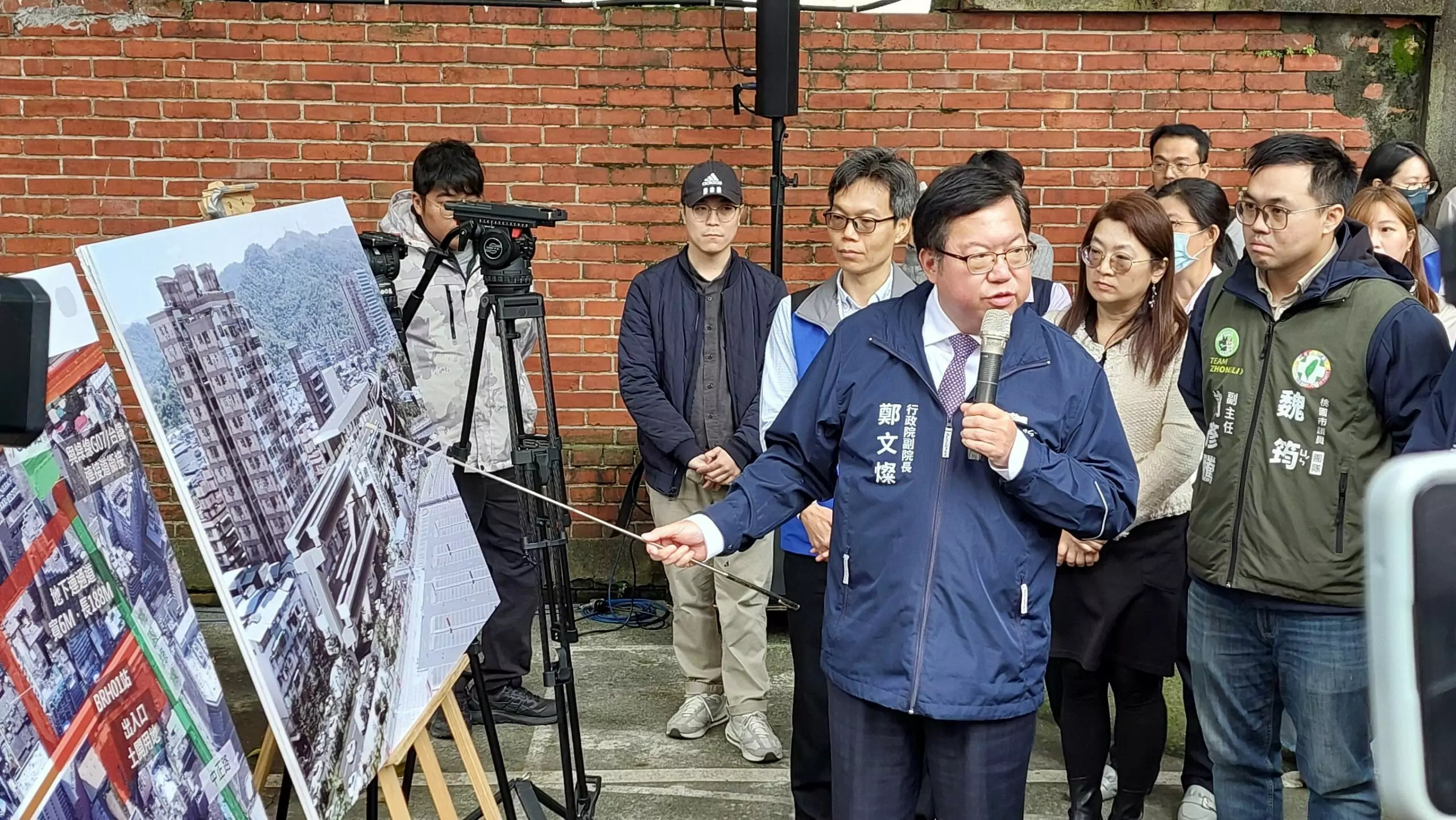 視察桃園捷運棕線 鄭文燦:將來北桃通勤多一個選擇 視察桃園捷運棕線 鄭文燦:將來北桃通勤多一個選擇