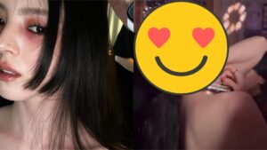 韓韶禧暗黑派對私密流出！只裹抹胸「抓馬尾愛撫」網嚇爛：你幹嘛