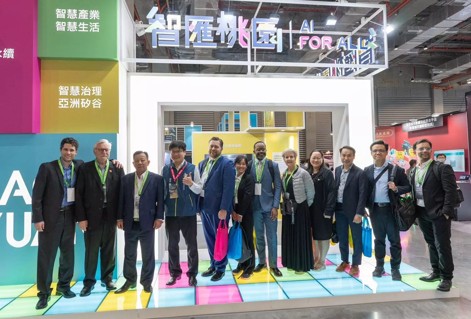 智慧城市展桃園主題館展現國際實力 創新科技獲外國專業人士肯定 AAII