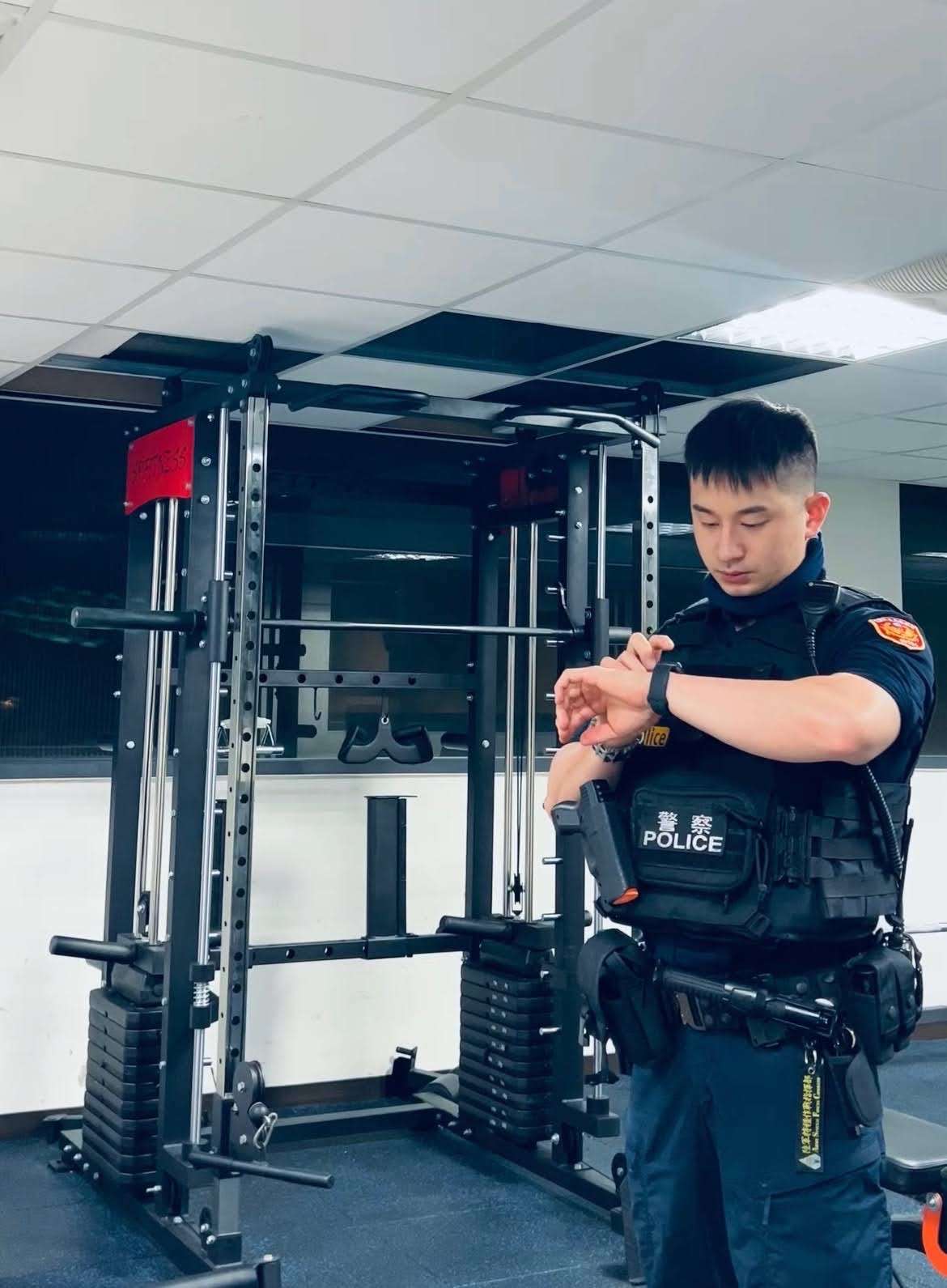 桃警邀健身達人文豪防騙宣導 多元方式增加識詐能力 S 11812887 0