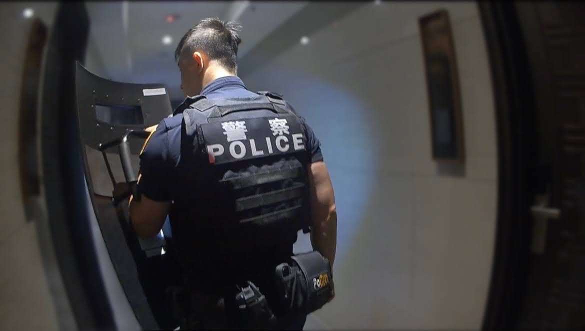 桃警邀健身達人文豪防騙宣導 多元方式增加識詐能力 S 11812890 0
