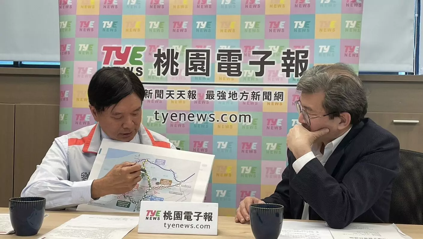 【有片】捷運綠線何時通車?桃園捷工局長劉慶豐這麼說 【有片】捷運綠線何時通車?桃園捷工局長劉慶豐這麼說
