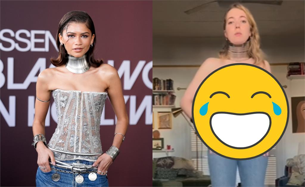 女星紅毯戰袍太高級？網紅「膠帶、罐頭」低成本100%神還原