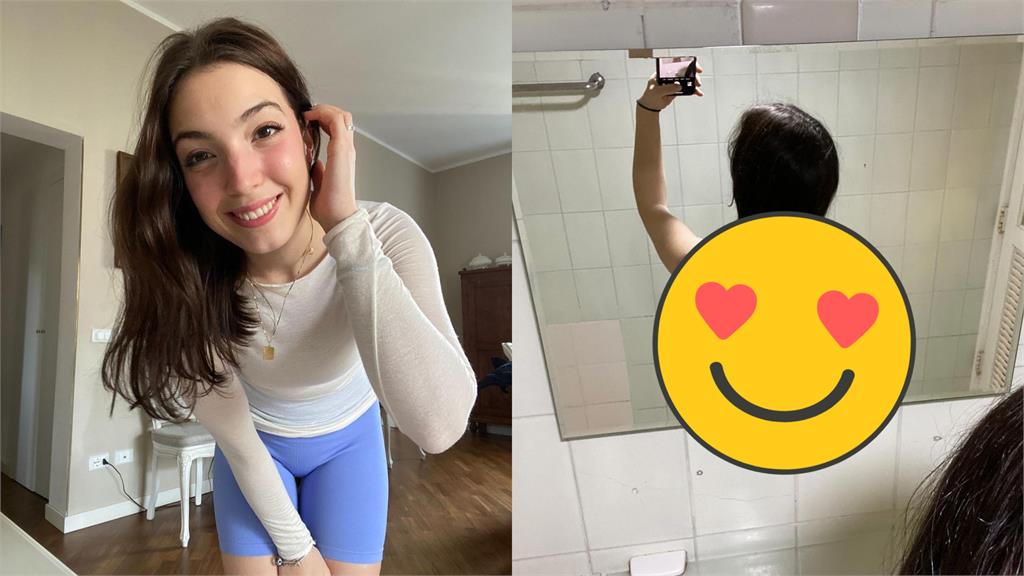 義大利正妹網紅「來台環島」！加碼曬「火紅裸背」