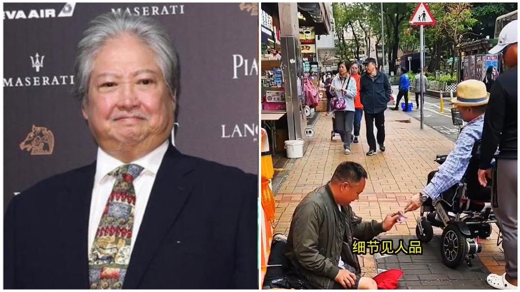 72歲洪金寶憔悴坐輪椅!遇乞丐仍給大鈔 網見1細節狂讚