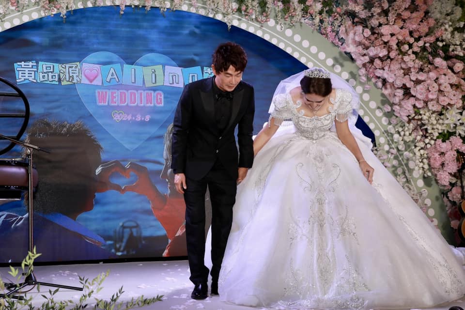 黃品源迎56歲曬「俄羅斯美妻」婚紗照!嗨喊「讓他重生」