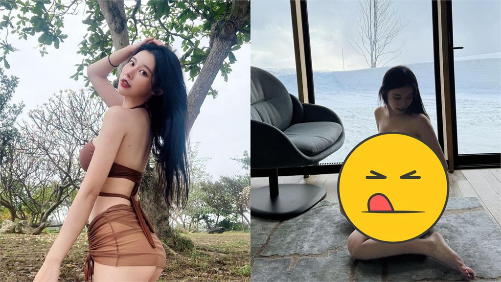 無名女神雪地脫剩小褲褲!「內餡包不住」網暈:人間極品