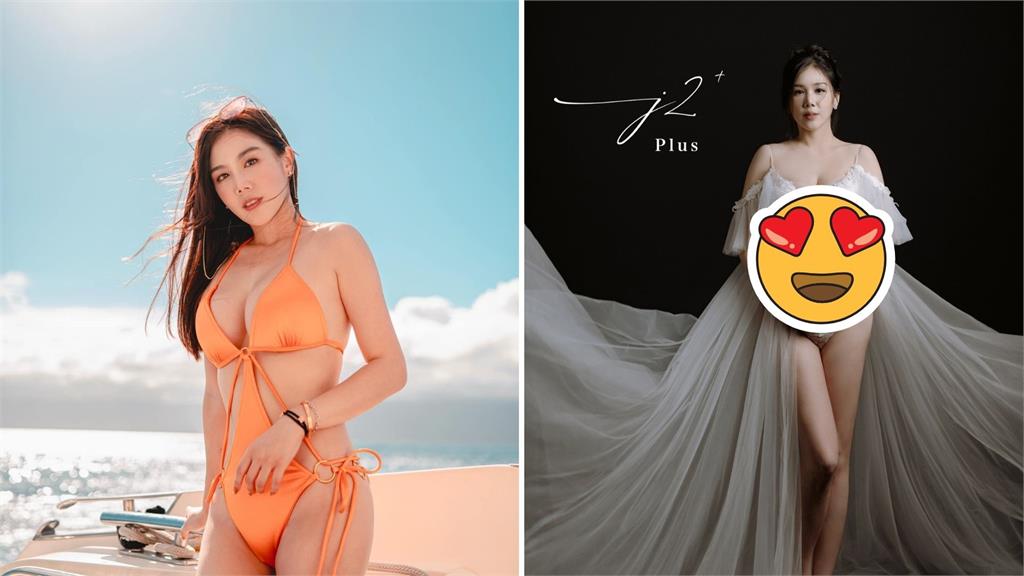 39歲楊晨熙化身火辣孕婦!「絕美白紗」寫真曝