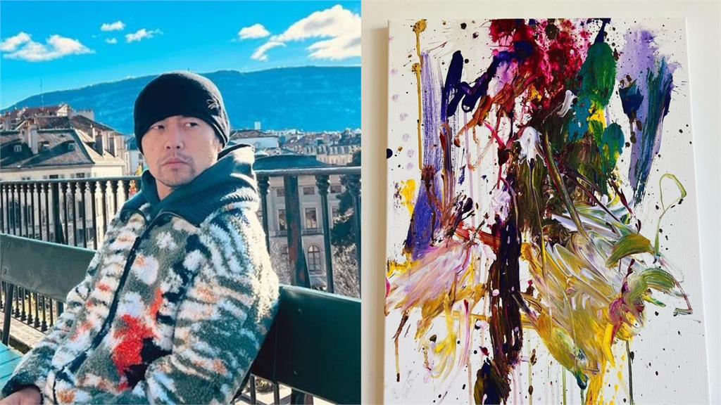 周杰倫曬純手作油畫!要粉猜「哪位大師」驚人真相曝