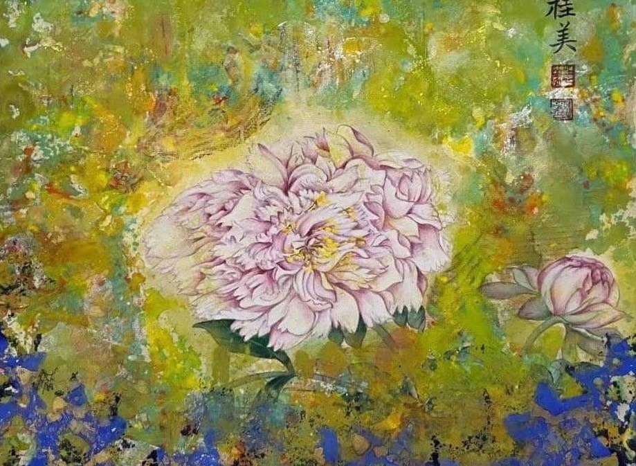 「春之饗宴花入菜」特色料理 福容桃園展「福至花容悅」花主題繪畫展