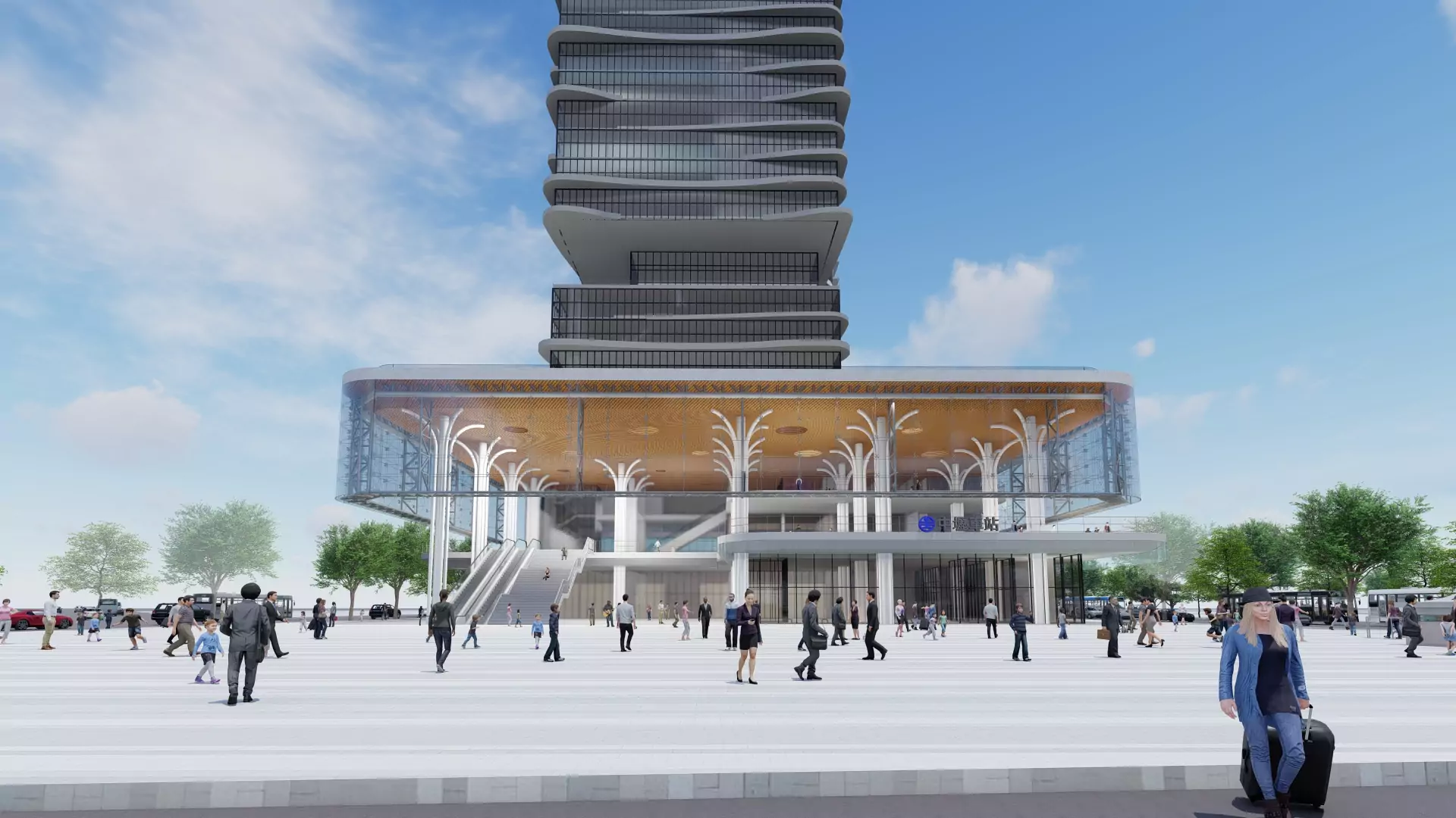 中壢新站前景領銜 稀有市區總部全新落成 中壢新站前景領銜 稀有市區總部全新落成