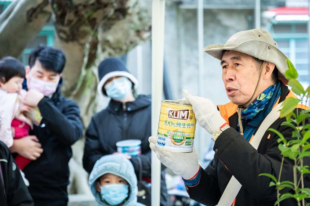 配合植樹節，馬祖新村眷村文創園區辦理奶粉罐植樹DIY活動，結合園區生態導覽及種植樹 0
