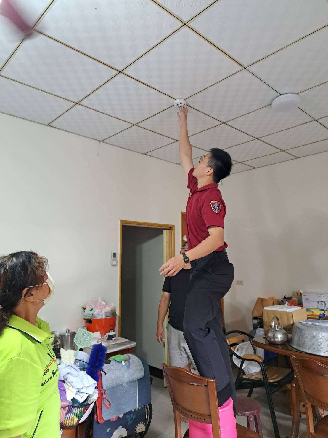 桃消圳頂分隊前進大溪仁義里 守護獨居長輩居家安全 134453 0