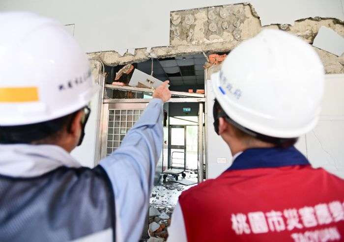 921以來最大地震 桃園都發局啟動建物防護、檢測工作 20240403141935990
