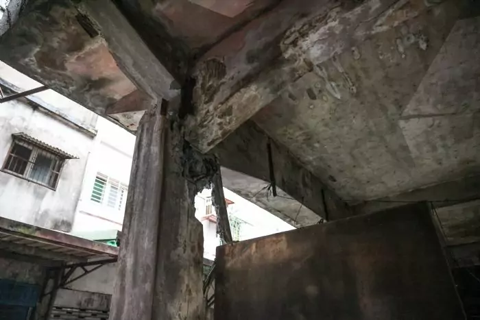強震損毀建築結構 桃市府將拆大溪三元二街市場 強震損毀建築結構 桃市府將拆大溪三元二街市場