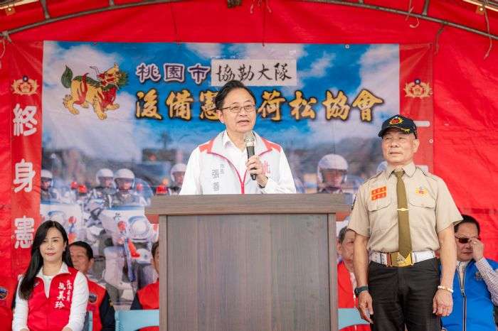 桃市後備憲兵荷松協會落實全民國防 協助災害防救 20240414124714172