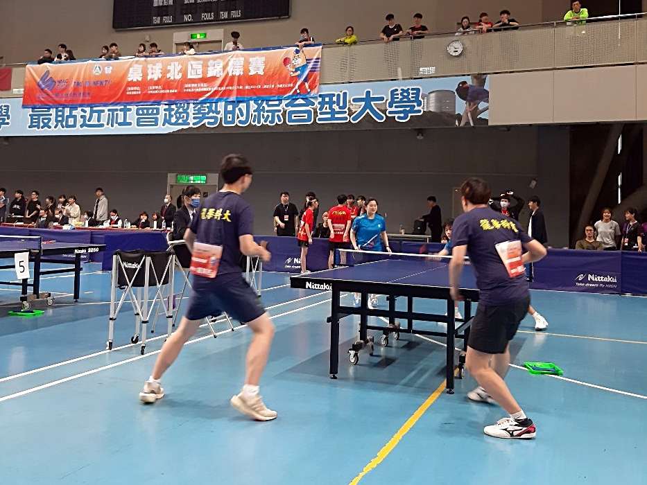 全大運桌球北區錦標賽創佳績 龍華科大男女混雙奪銀收下決賽門票 2222 3