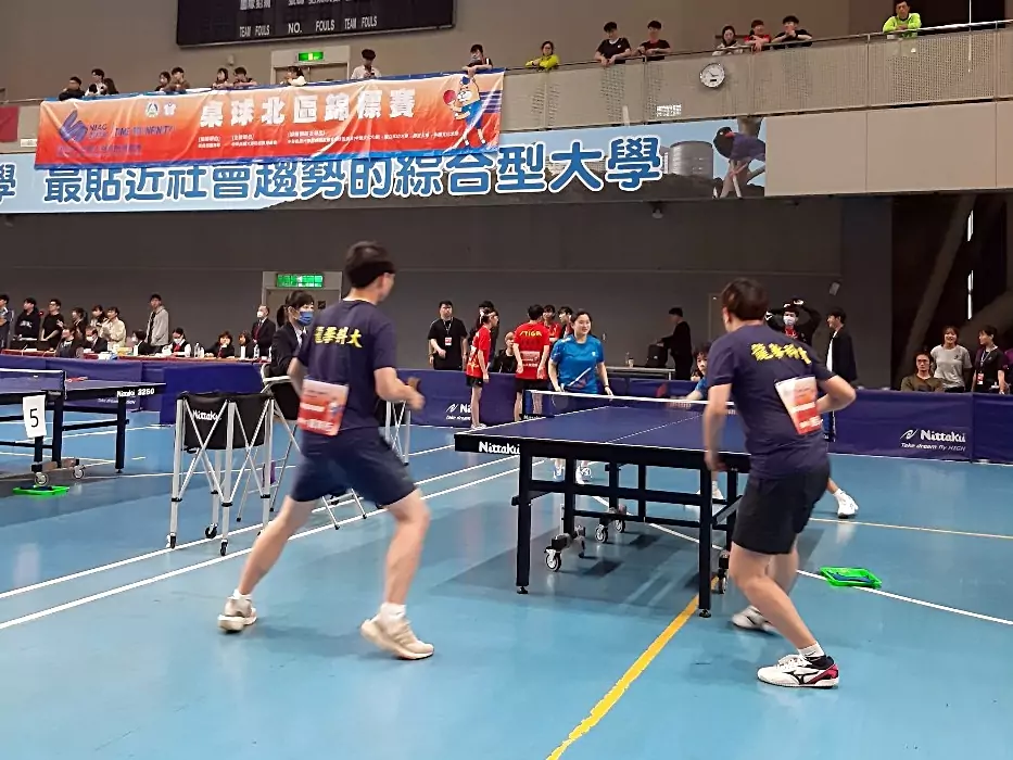 全大運桌球北區錦標賽創佳績 龍華科大男女混雙奪銀收下決賽門票 2222 3