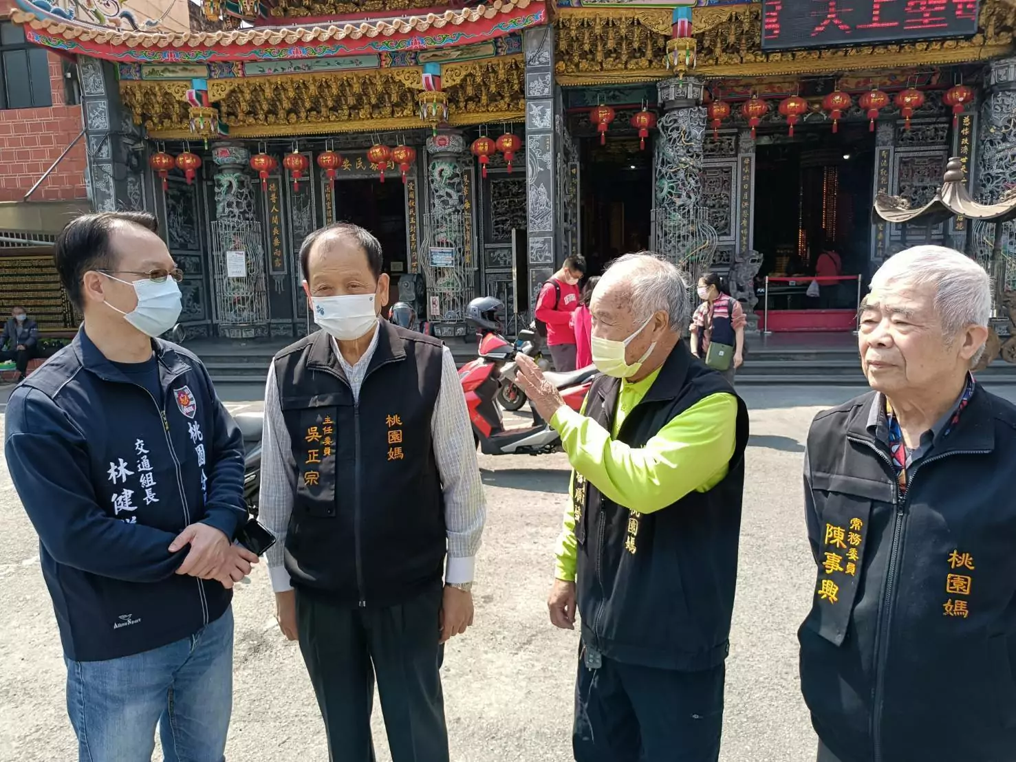 桃園慈護宮天上聖母聖誕文化節熱鬧登場 桃警曝交管重點路口 桃園慈護宮天上聖母聖誕文化節熱鬧登場 桃警曝交管重點路口