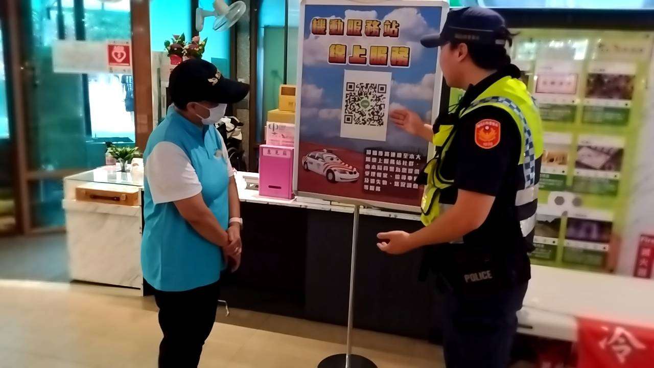 國道警連假前進中壢服務區 設「機動服務站」助民眾順利返鄉 343766 0