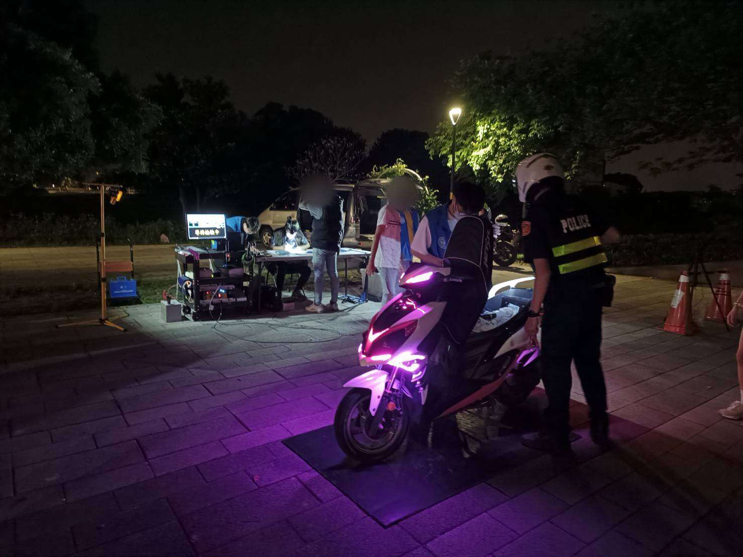 八德警攜手桃環局 強力打擊改裝車噪音 589095 0