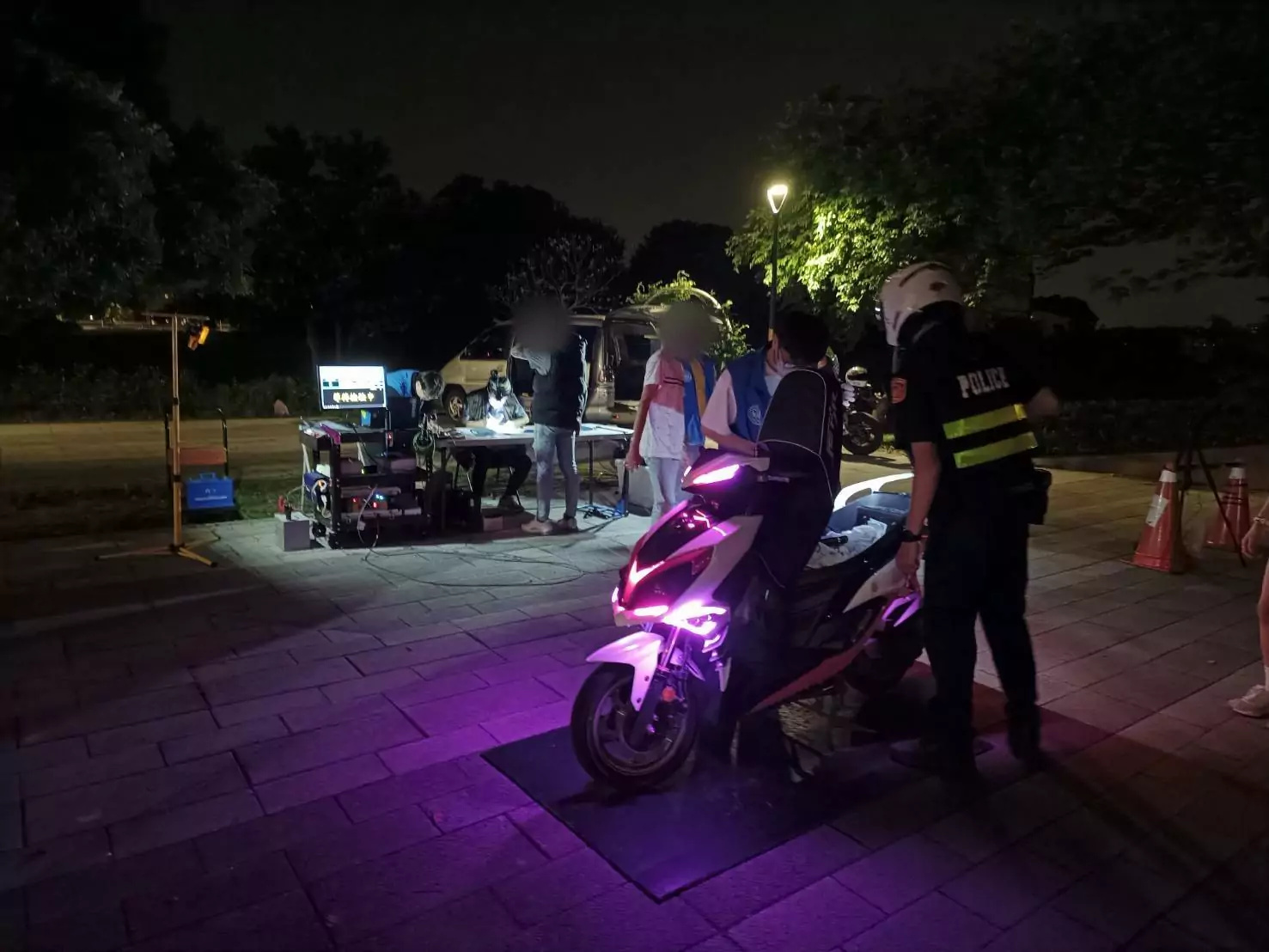 八德警攜手桃環局 強力打擊改裝車噪音 八德警攜手桃環局 強力打擊改裝車噪音