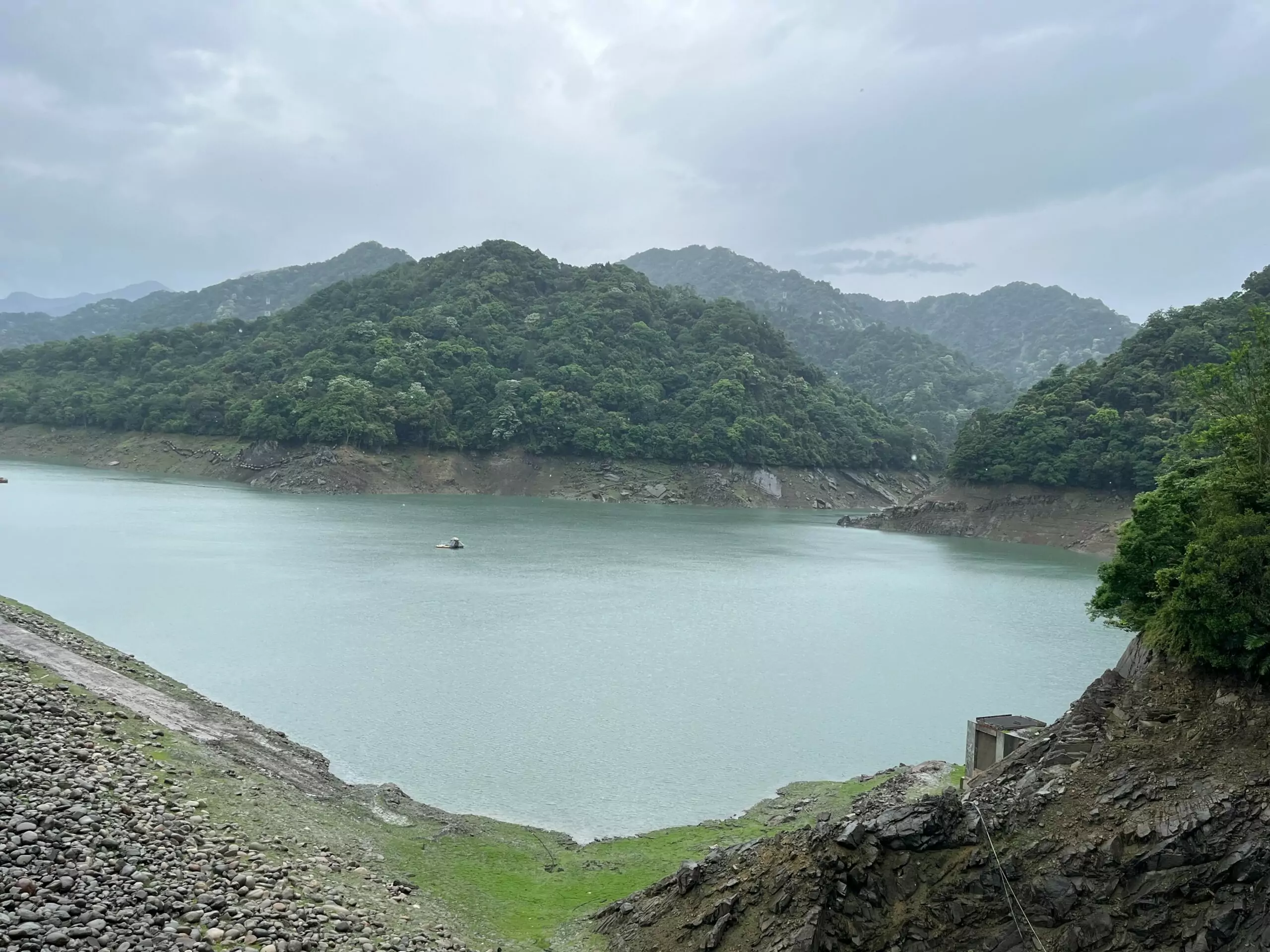 連日降雨!石門水庫大進補 預估增加1120萬噸水量 連日降雨!石門水庫大進補 預估增加1120萬噸水量