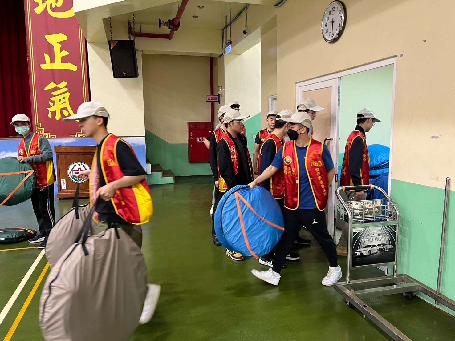 桃市首梯替代役男演訓召集 模擬戰時情形實地演練 S 15376400 0