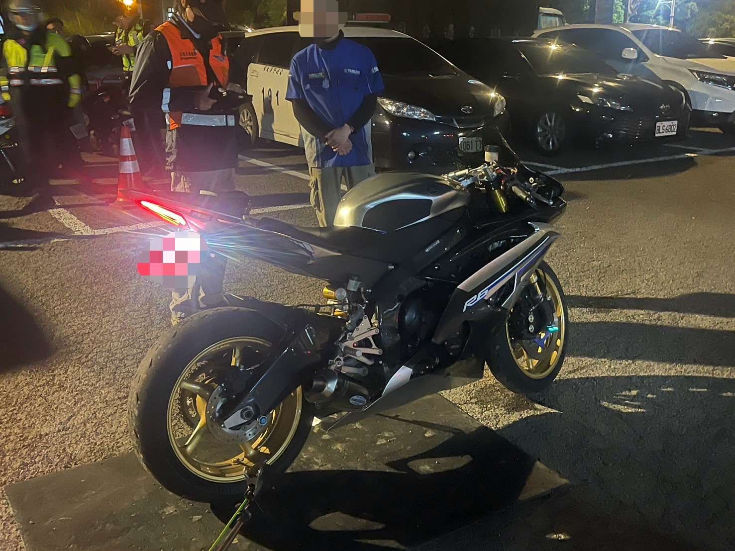 楊梅警攜手桃環保局 加強取締改裝車噪音 S 15401058