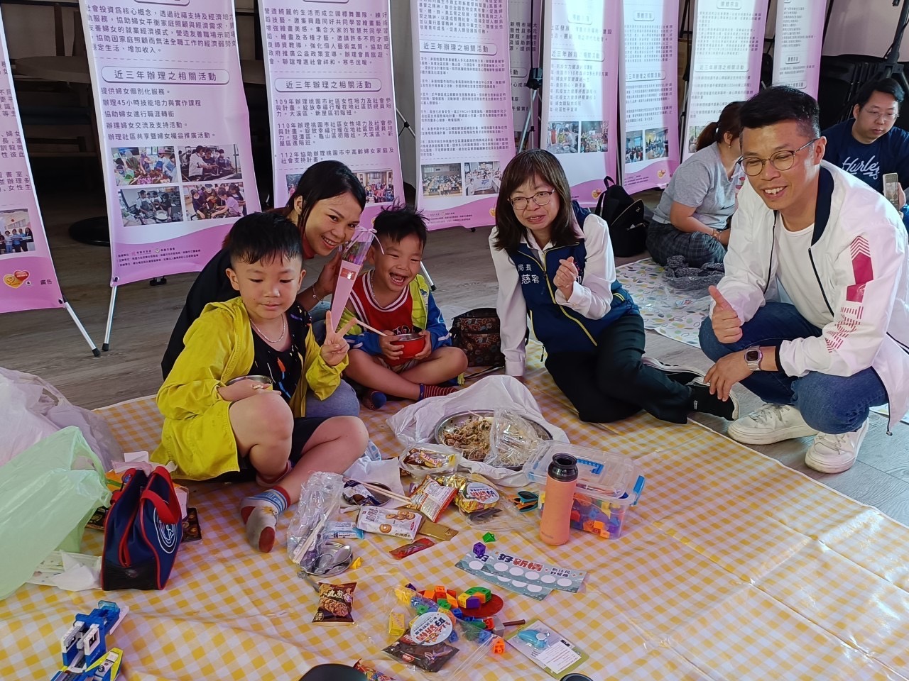 桃園婦幼局辦理新住民野餐活動 打造共融友善社會 S 15417392 0