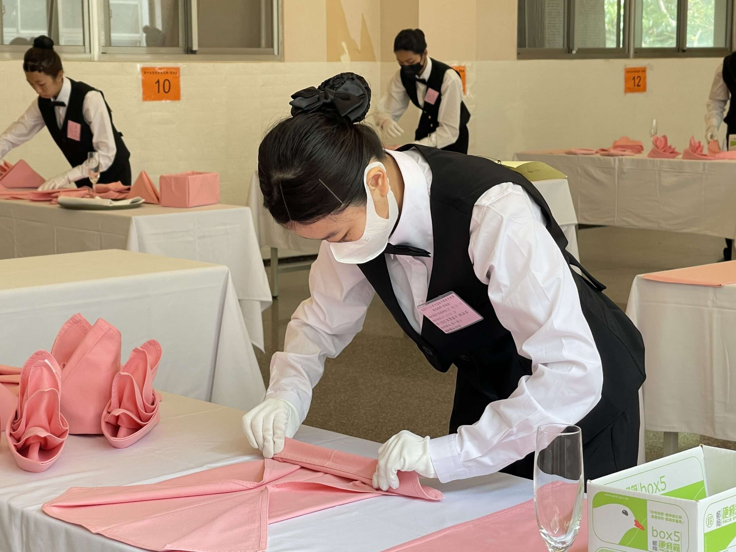 桃園國中技藝競賽餐飲服務組熱烈展開 78名選手競爭達人寶座