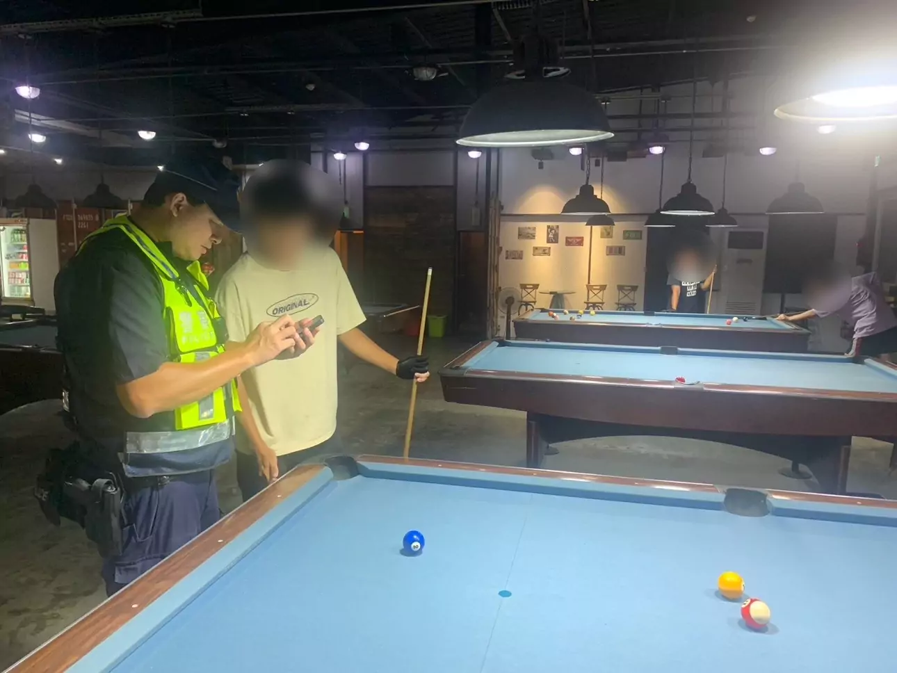 大溪警鐵腕執行除暴專案 威力掃蕩犯罪維護治安 S 97583113