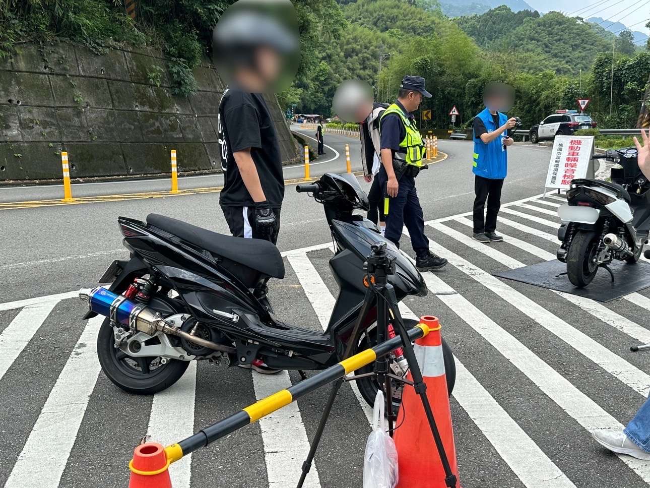 大溪台7乙線噪音車出沒 環警聯合稽查還靜於民 S 97886521